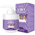 100g bottle of pet shower gel with sterilising and deodorising properties for dogs and cats