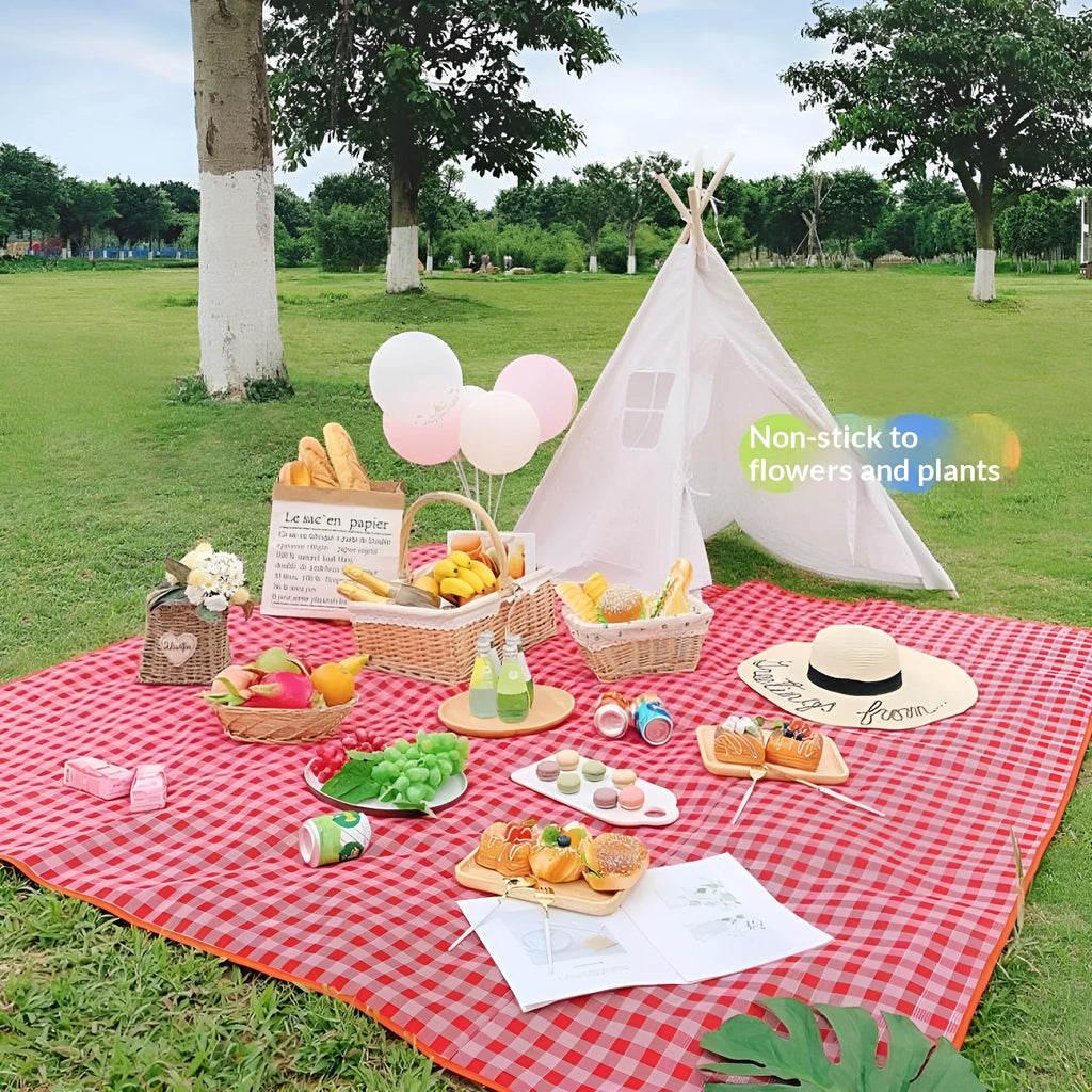 600D Oxford cloth picnic mat foldable outdoor camping blanket in seven colourways and sizes 100x150cm to 200x200cm