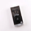 Wired in-ear headphones with 3.5mm round plug in white and black colour options