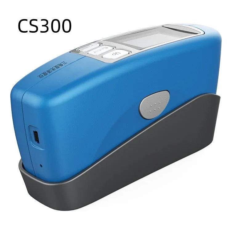 Ceramic brightness stone portable glossiness tester with measurement display and control panel