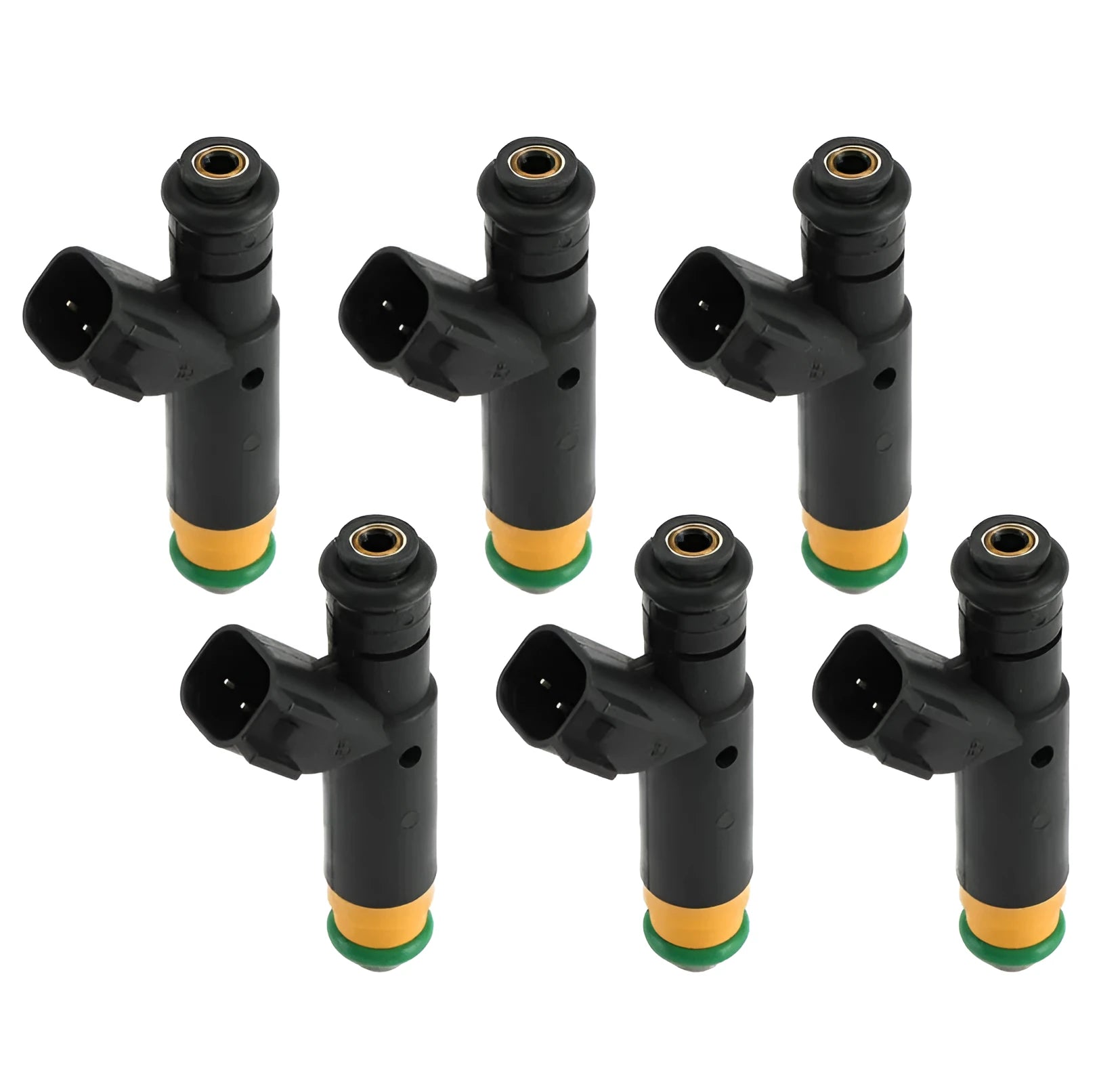 Black fuel injector for Ford F150 compatible with YR3E-A4A CM4881 CM4955