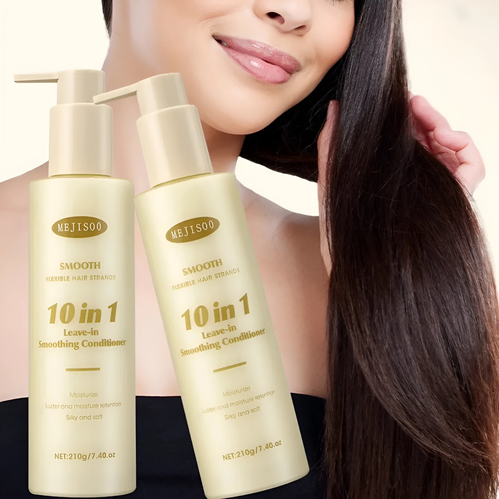 Wash-free Soft 10-in-1 Hair Conditioner bottle with 210g net content for ladies