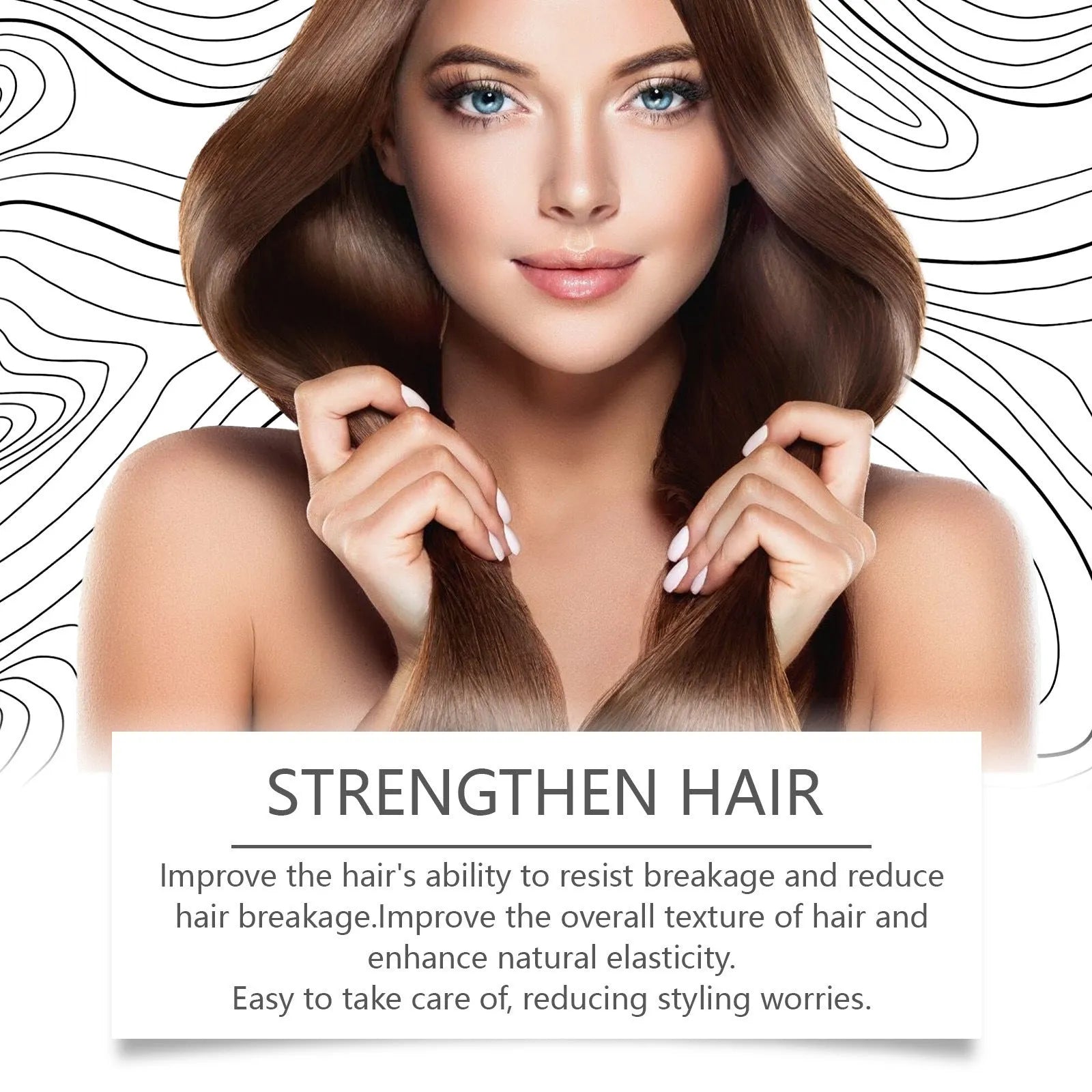 30ml Marjoran Mi Hair Oil bottle for dry hair repair with marjoram extract