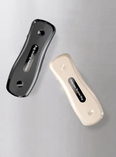 USB rechargeable mini sealing machine with magnetic patch in milky white colour