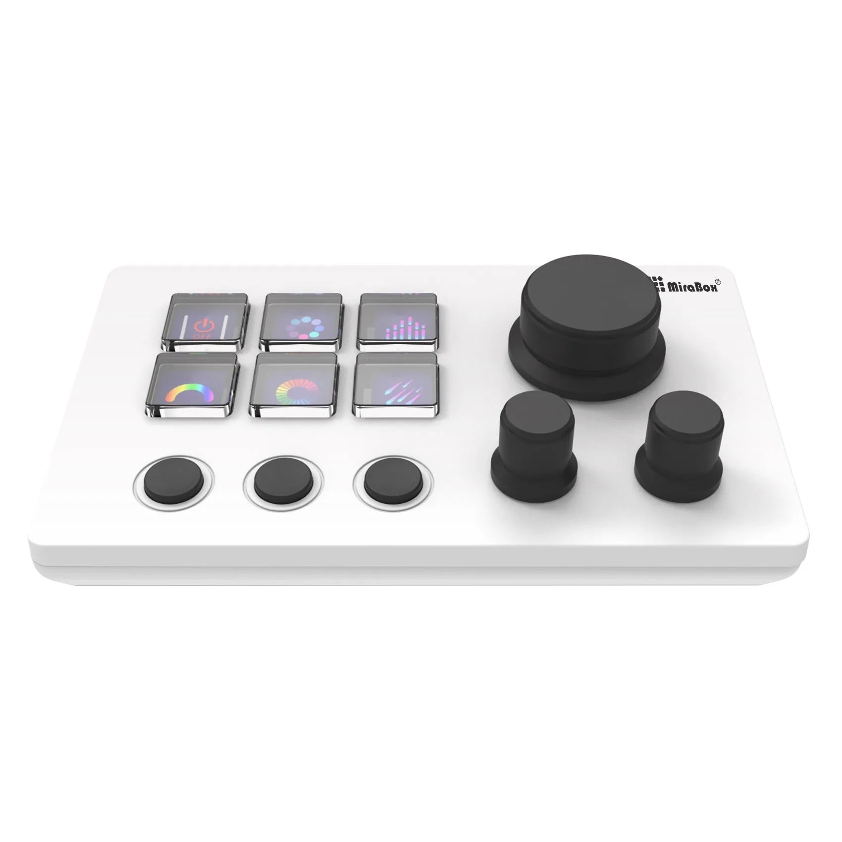 Visual Keyboard N3 silicone keypad with adjustable bracket and 2-metre cable for mobile devices