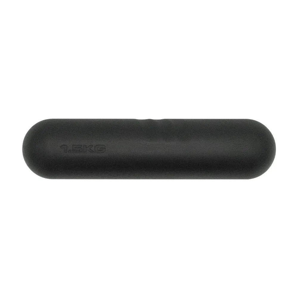 Silicone edged hand-drawn dumbbell stick fitness equipment in various colours