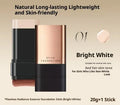 Water light eraser stick foundation in bright white and natural colour with brush for brightening and moisturising
