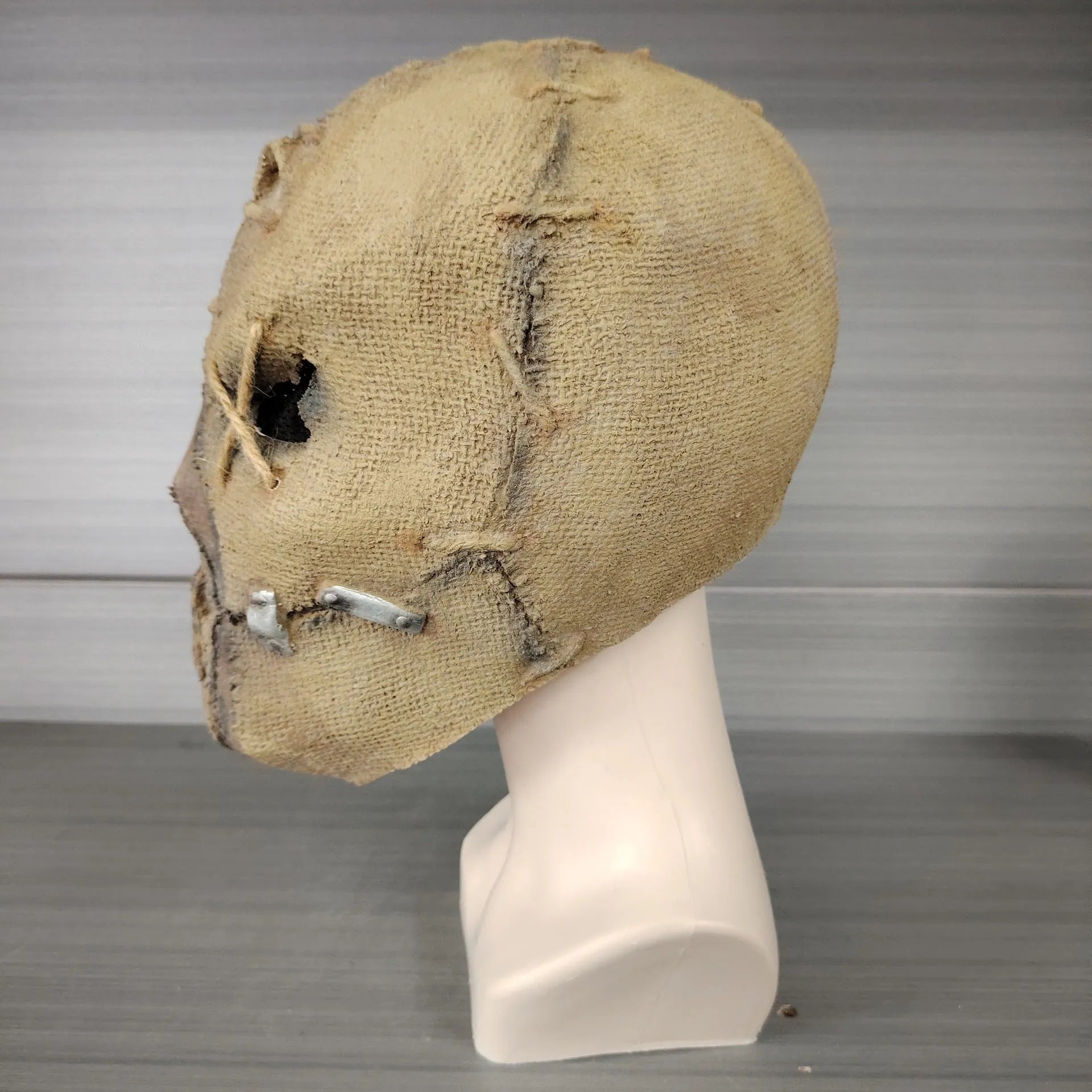 Latex scar skull horror mask head cover for Halloween costumes