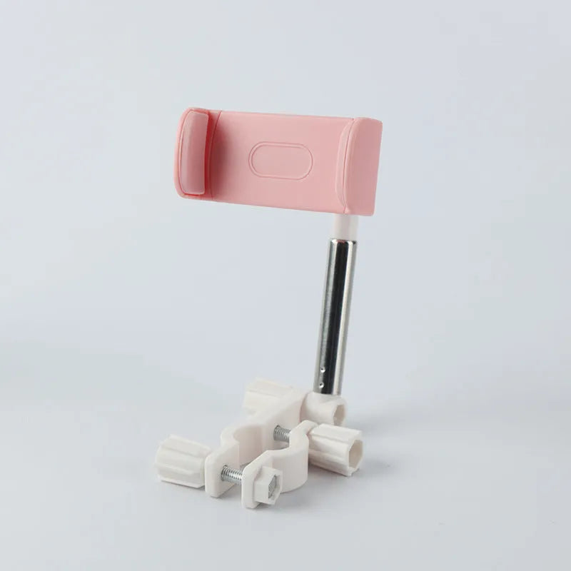 Car windscreen phone holder with 360-degree rotation mechanism and foam-lined smartphone cradle