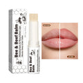Beef fat and organic grass-fed butter lip balm stick measuring 83mm