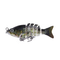 5cm 3g knotty hard bait ABS simulation fishing lure in styles A to H