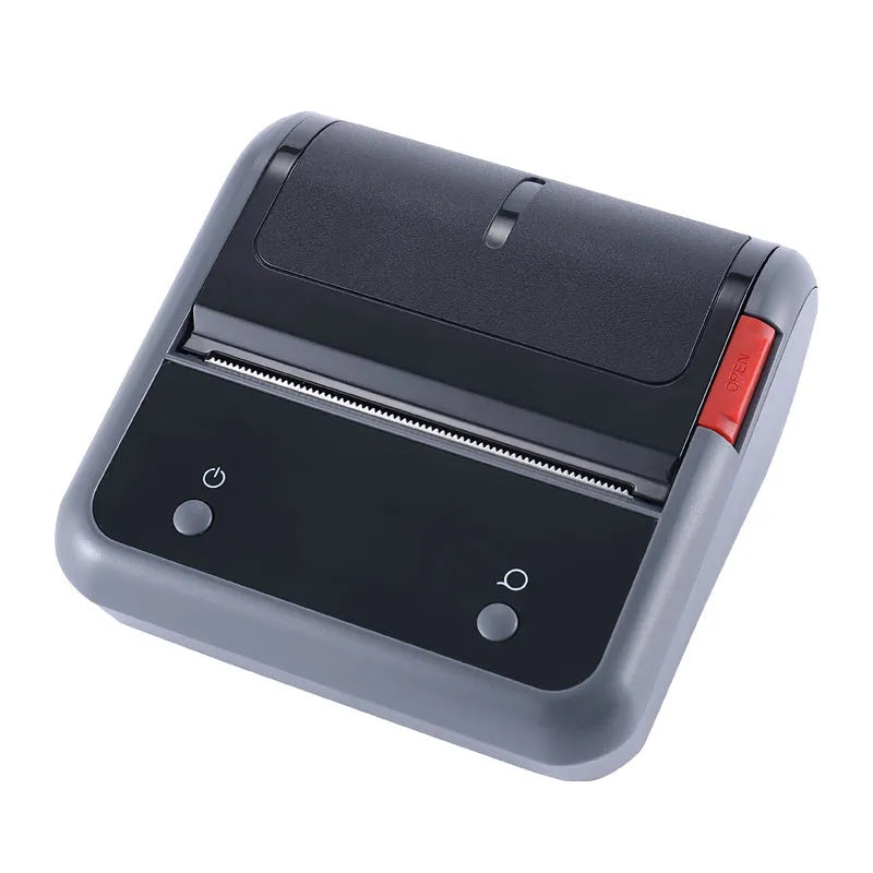 B3S Commercial Smart Label Printer in grey ABS+PC, 203dpi thermal printing, Bluetooth, 116x110x58mm