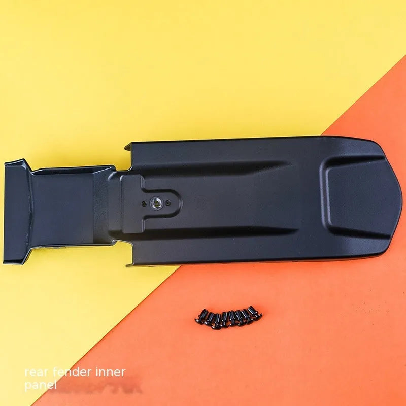 Carbon fibre lengthened rear mudguard and tail fender for Light Bee electric off-road bicycle