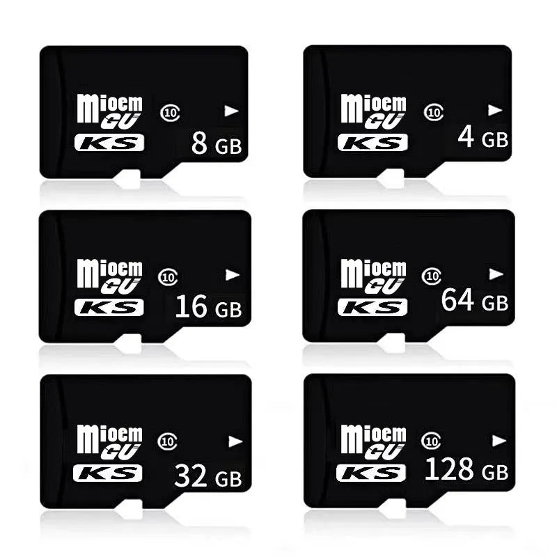 Black 32GB C10 high-speed TF memory card for mobile phone, camera, SLR, monitoring and driving recorder use