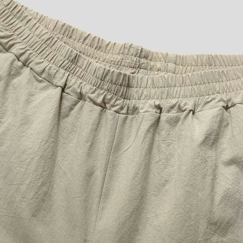 Casual cotton blend pajama set in white, two-piece, loose fit, long sleeves, thin breathable fabric