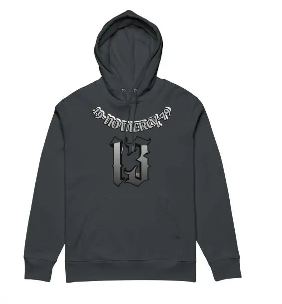 Fleece-lined hooded sweater in white, black, grey, beige, or India ink grey with pullover design