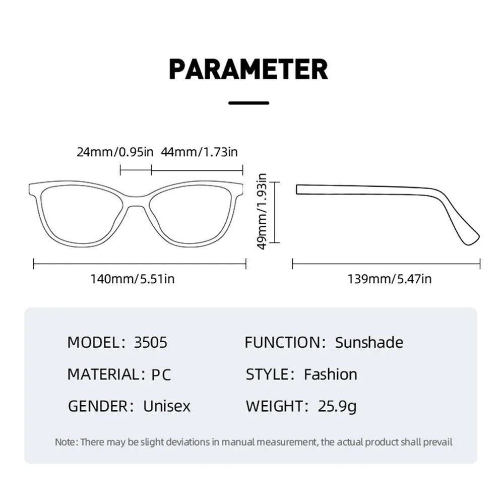 Simple round rim retro sunglasses with plastic frame on a solid background.