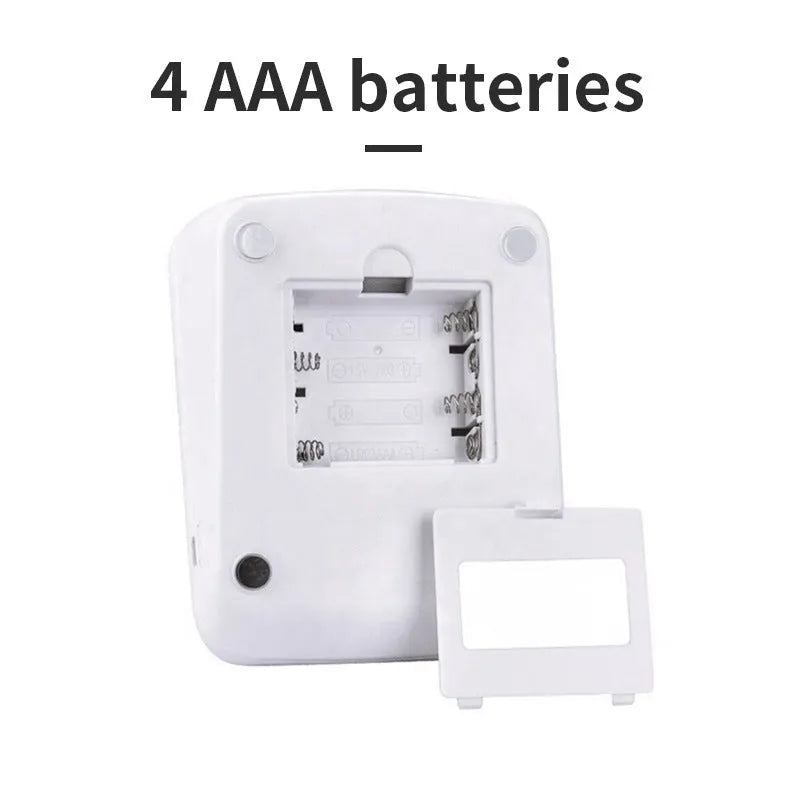 Automatic arm blood pressure monitor with large digital screen on ABS plastic body