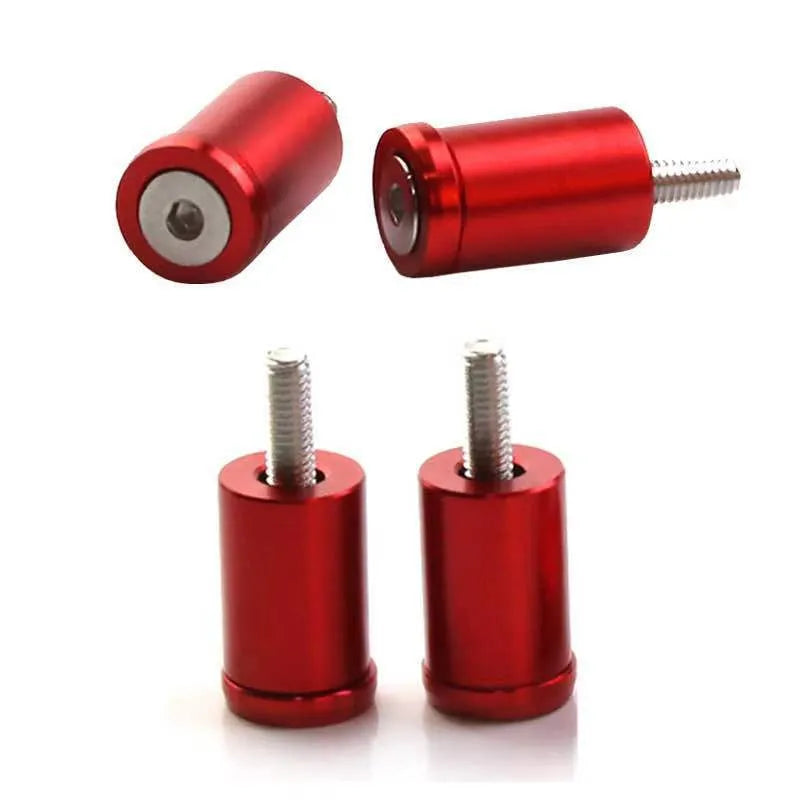 Aluminium car machine cover pad height sheet kit with screws, nuts, washers in red, blue, black colours.