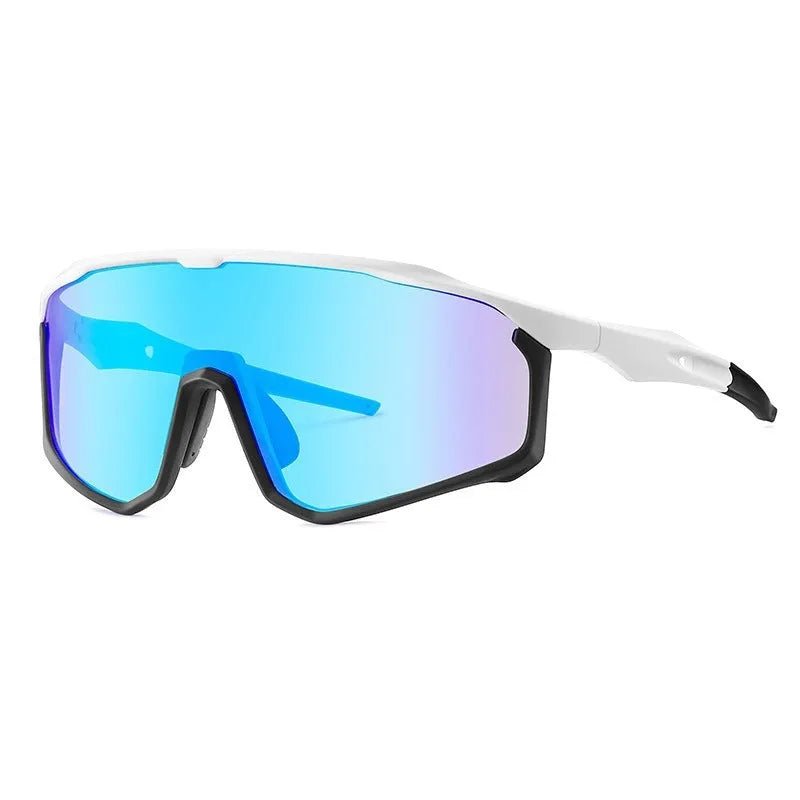 Full-frame mountaineering goggles for climbing and hiking in assorted colourful designs with UV protection