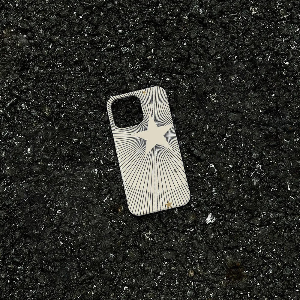 XINGX Design film iPhone protective shell showing glossy and matte finish options for heat dissipation