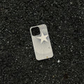 XINGX Design film iPhone protective shell showing glossy and matte finish options for heat dissipation