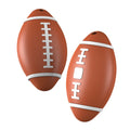 Compact black rugby-shaped anti-loss alarm device showing 31.8mm size next to coin for scale