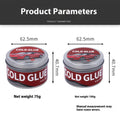 Tube of special cold glue for automobile depression repair on car bodywork.