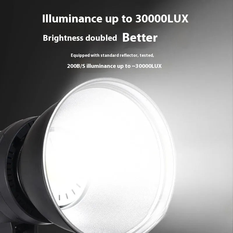 Live shooting soft always-bright photography light build fill light 150W 200W 2700K-6500K studio LED