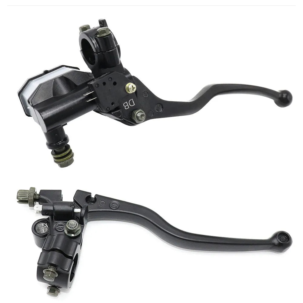 Black 22mm brake clutch master cylinder set for GN125 motorcycle