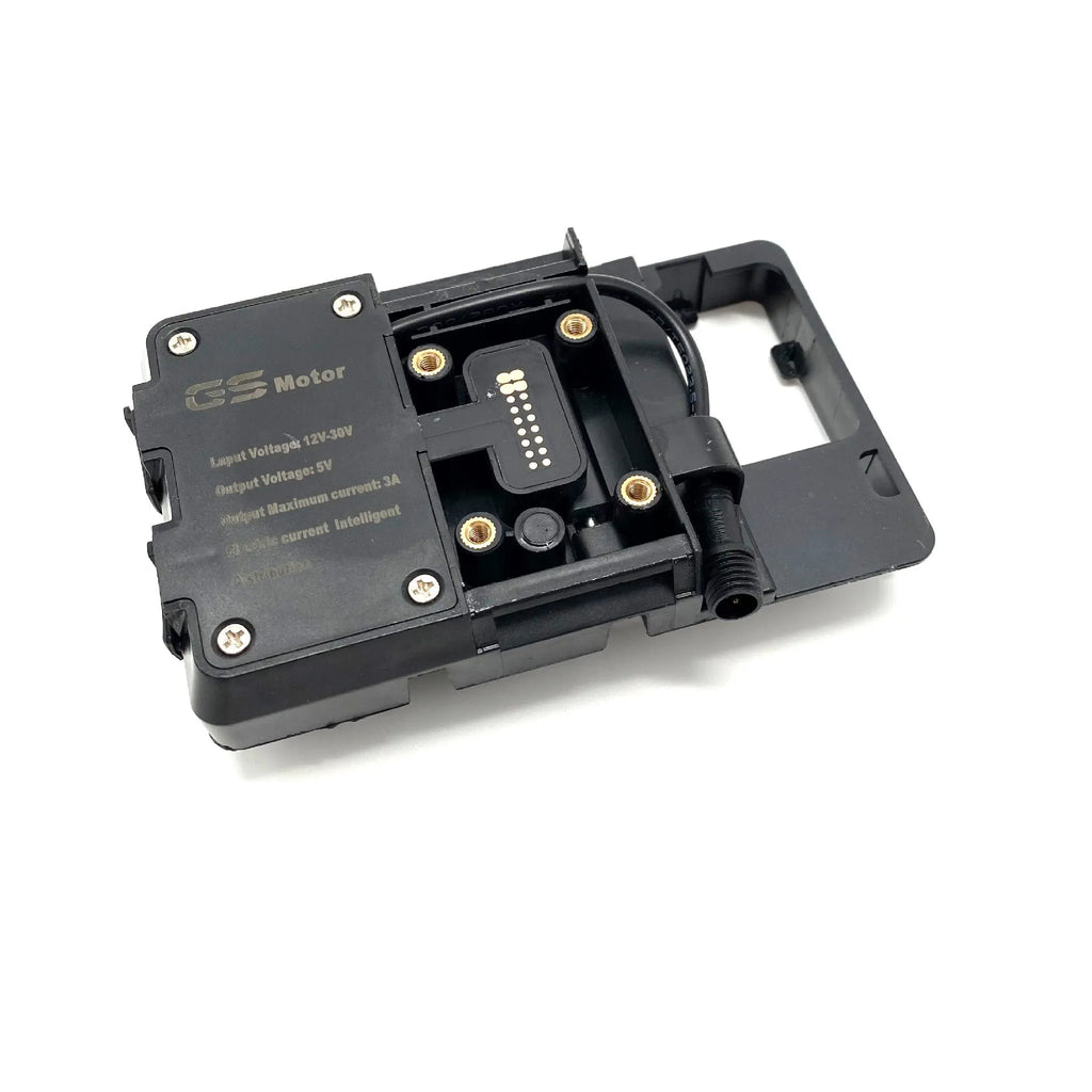 Black ABS plastic motorcycle phone navigation bracket for BMW R1200GS and R1250GS