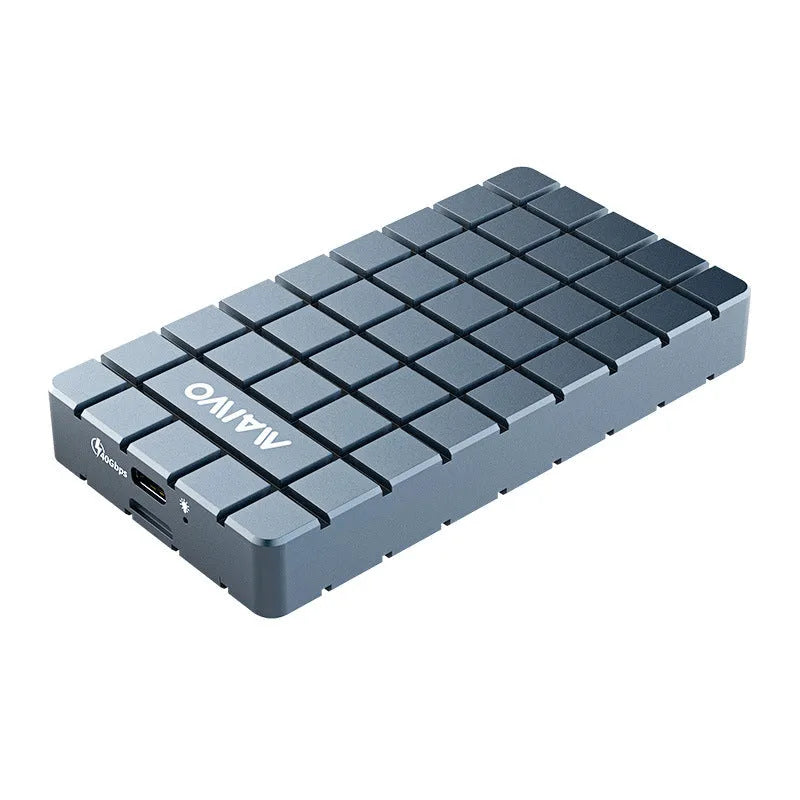 USB4 hard disk enclosure in aluminium alloy for NVMe M.2 SSD drives with 40Gbps speed