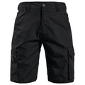 Tactical cargo shorts in straight-leg sports style with camouflage Army Green option