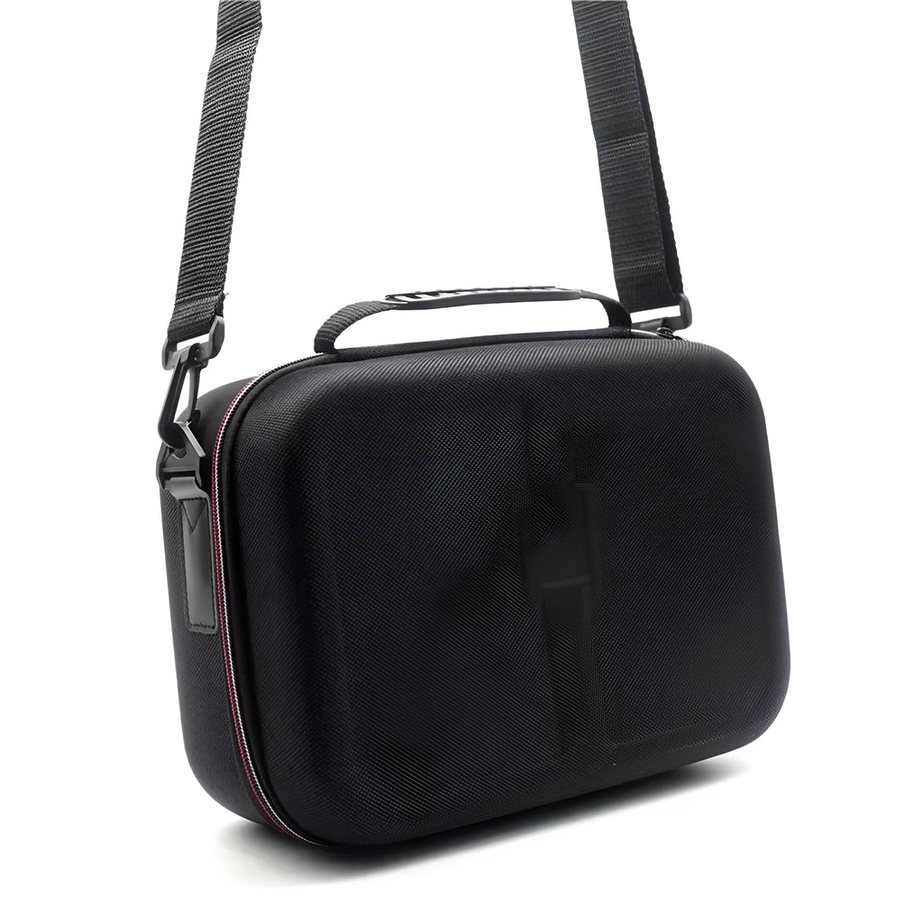 Black EVA hard storage case for game console controllers and accessories