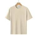 Modal colour short-sleeved loose fit T-shirt in multiple solid colours