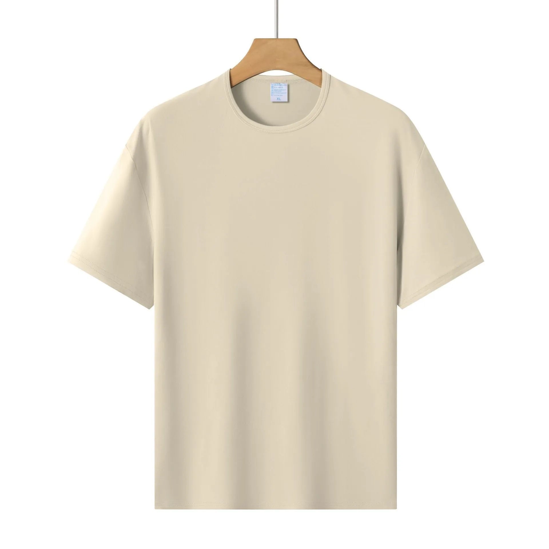 Modal colour short-sleeved loose fit T-shirt in multiple solid colours