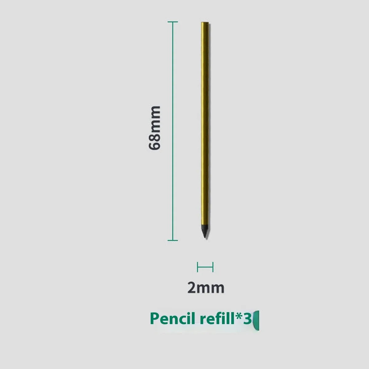 Loose leaf notebook refill pack with 64 sheets of Zodiac Forest Paper and metal-core pen refills for 6-hole binders.