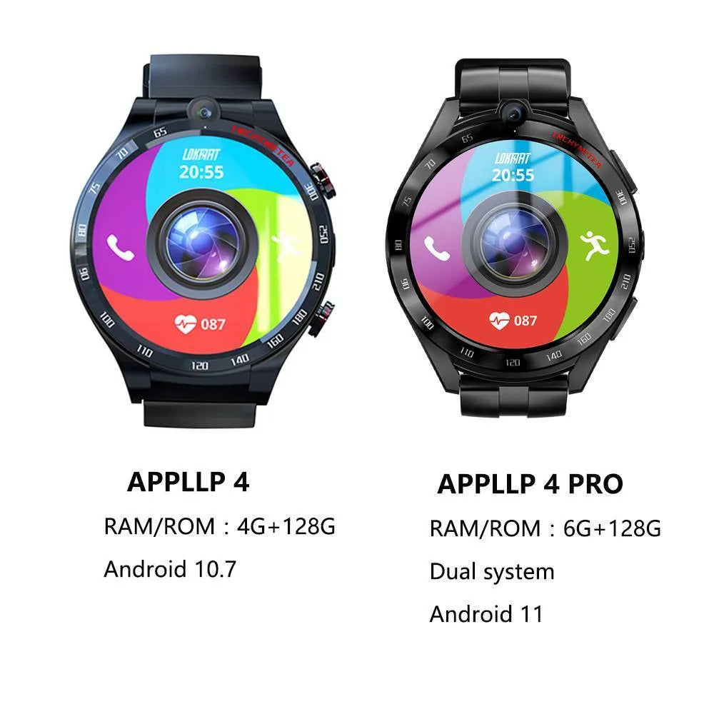 All Netcom student phone smart watch with 1.6-inch TFT screen and silicone strap on wrist