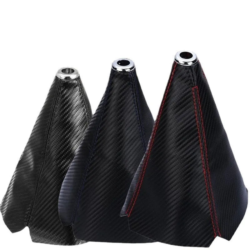 Car modification fittings lever dust cover in bright head black line finish for general vehicle models