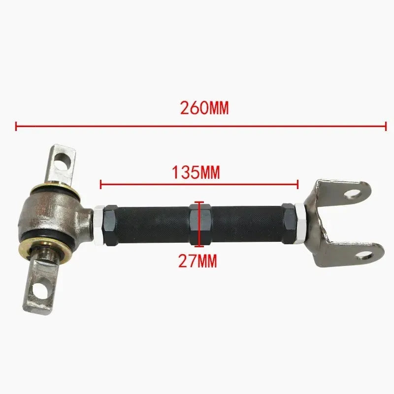 Blue aluminium alloy pull rod rear wheel recliner for Honda Civic EP3 ES bone suspension