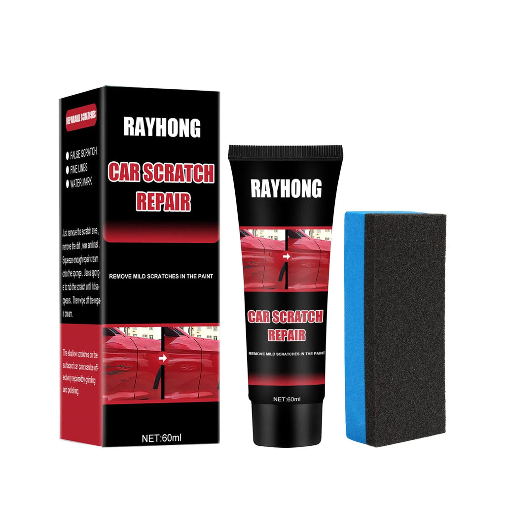 60ml car scratch repair wax kit with applicator for automotive paint surface maintenance
