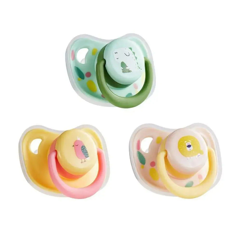 Poodle dog pacifier silicone bite toy with Little Lion colour variant for small dog teething relief