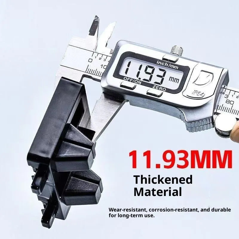 High rebound plastic wire welding fixer holder with non-slip double card grip for wiring repair
