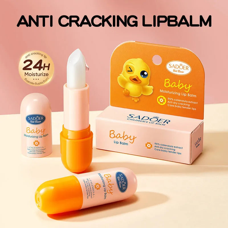 Anti-chapped lip moisturising lipstick bullet in standard format with multiple formula variant labels.