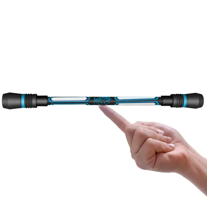 Frosted silica gel grip anti slip rotary pen with 0.35mm needle point.