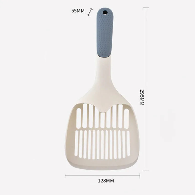 Large cat litter scoop shovel for pet cleaning, suitable for tofu cat litter.