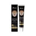 20g tattoo soothing neck cream container with botanical active ingredients for post-tattoo care