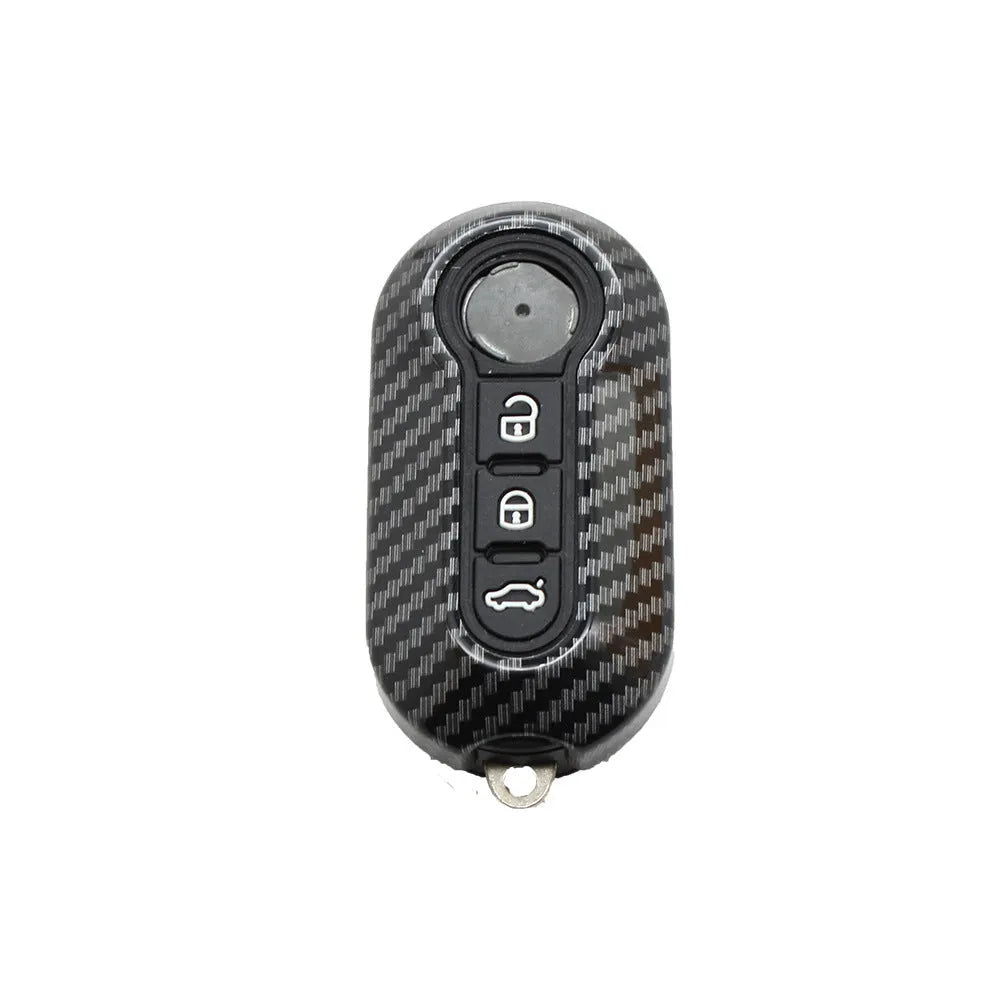 Fiat 500 Boyue Ottimo Viaggio car key replacement shell in ABS plastic
