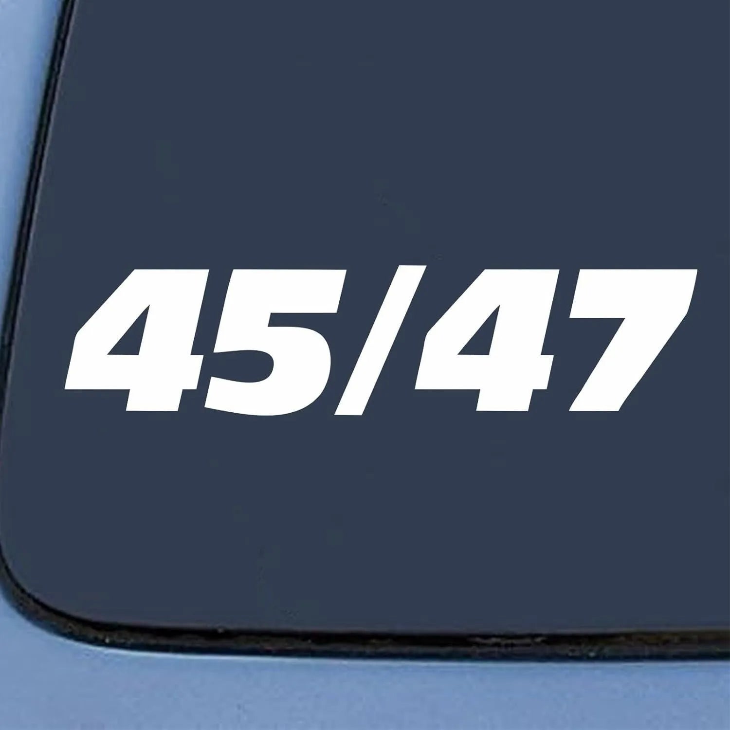 Creative portable car window vinyl sticker decal 5 x 1.6 inches in three colour styles
