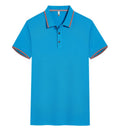 Short sleeve slim fit cotton blend team shirt shown in multiple colour options with size range S to 4XL